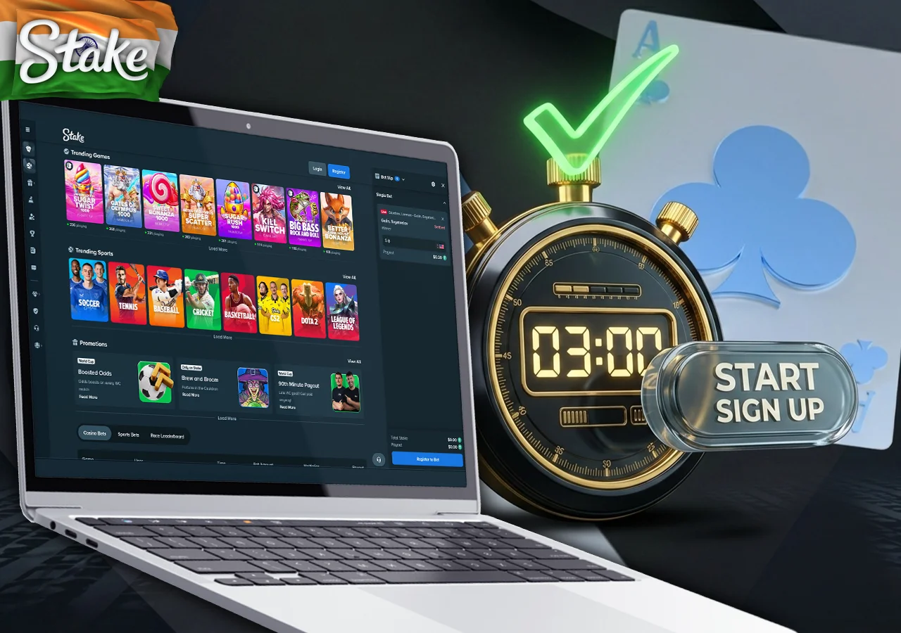 Complete guide to quick online account registration for players in India