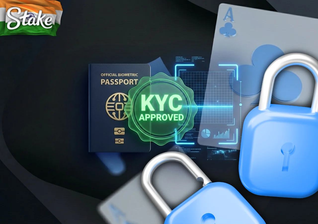 Secure identity verification process and mandatory documents for active gambling profiles