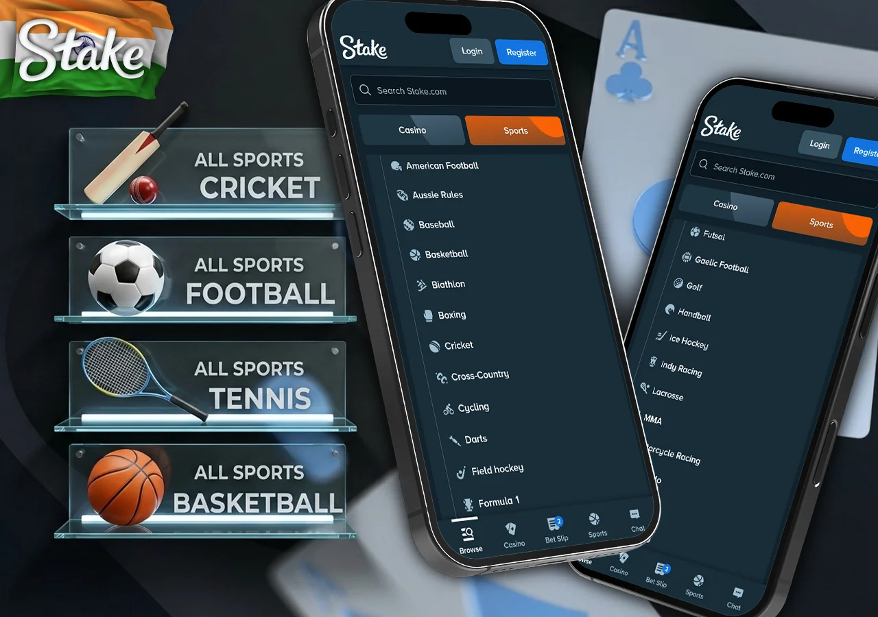 Wide variety of sports available for online betting on the platform